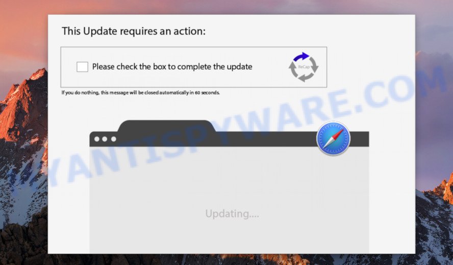 This Update requires an action