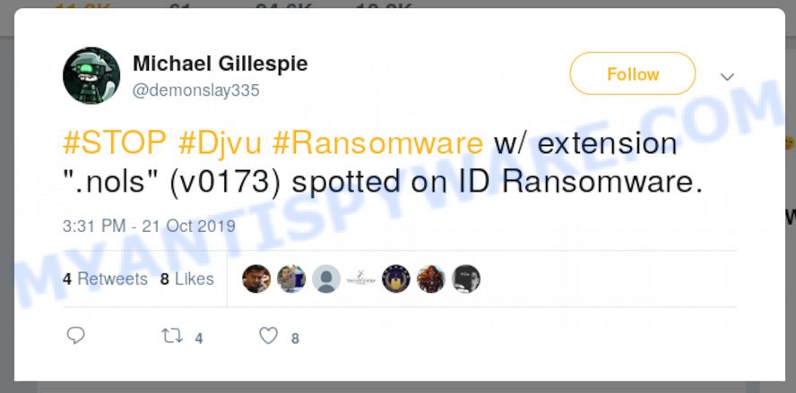 .nols file extension ransomware