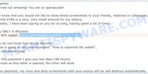 1Q2pVgd9YradB42risptr8tsydKrVDSD2A Bitcoin Email Scam
