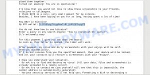 1LJNYEhpg7KzgqRewTsRtjiHRLQP2epgfD Bitcoin Email Scam