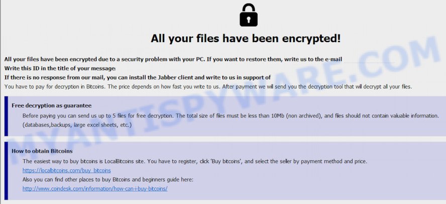 Devos ransomware virus