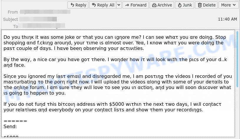 FINAL WARNING email scam v1
