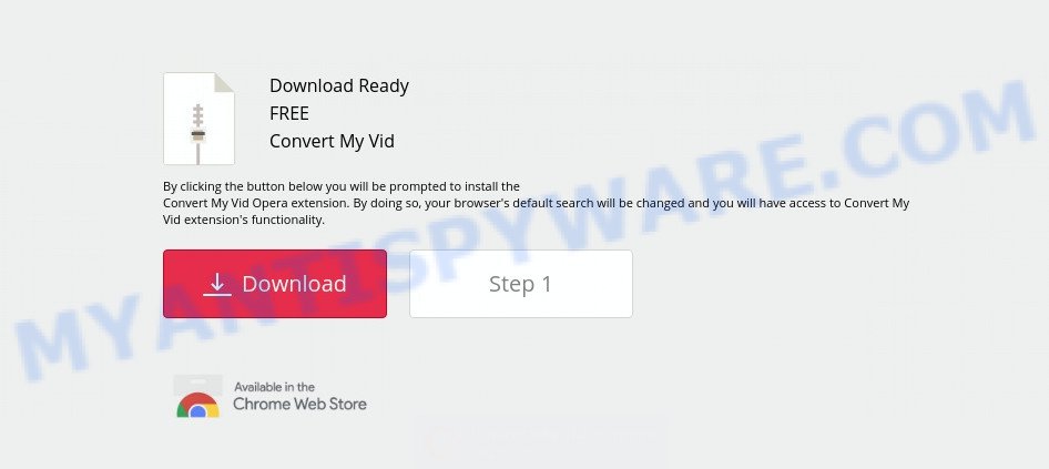 Convert My Vid Search install