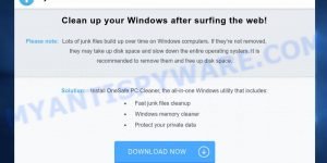 Clean up your Windows after surfing the web