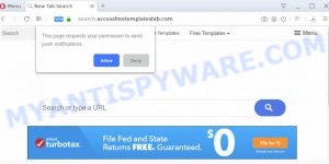 Search.accessfreetemplatestab.com