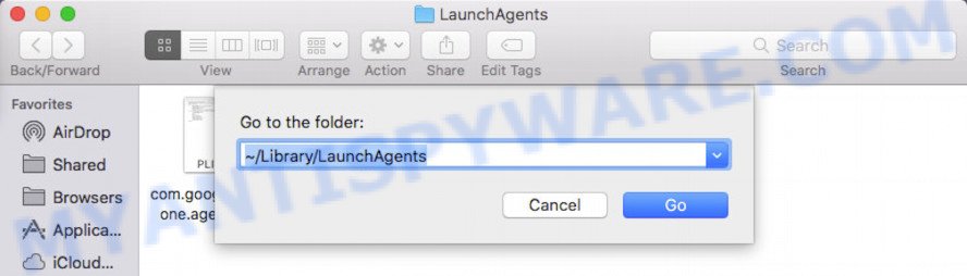 open LaunchAgents