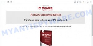 Antivirus Renewal Notice