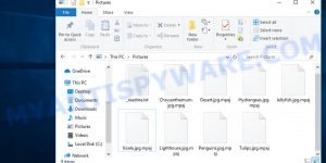 Files encrypted with .Mpaj file extension