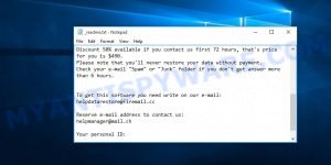 Helpmanager@mail.ch ransomware