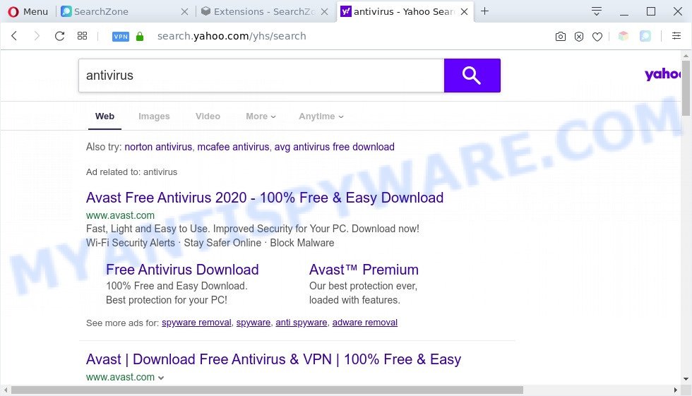 SearchZone ads