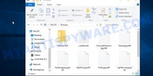 Files encrypted with .kkll file extension