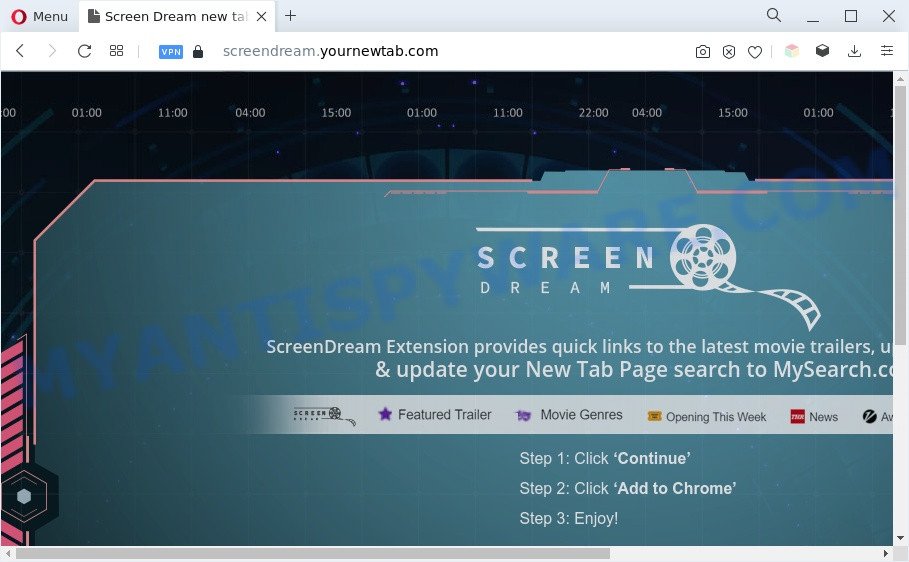 screendream.yournewtab.com