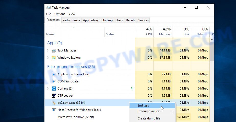 Erif ransomware removal 1