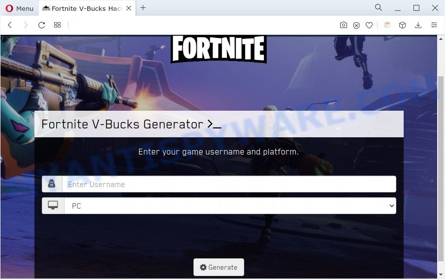 Fortnite Hack Generator