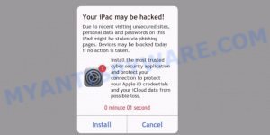 Your iPad may be hacked