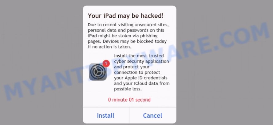 Your iPad may be hacked