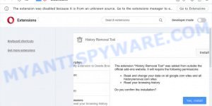 History Removal Tool