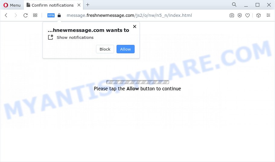 freshnewmessage.com scam