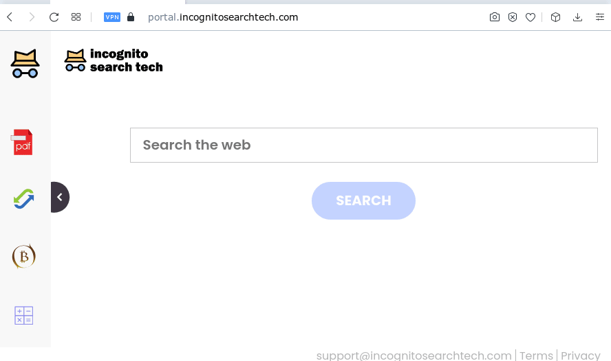 IncognitoSearchTech redirects
