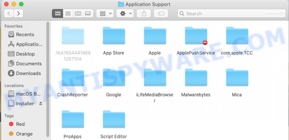 Application Support folder