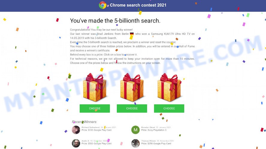 Chrome Search Contest 2021