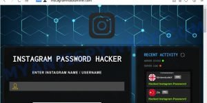 Instagram Password Hacker SCAM