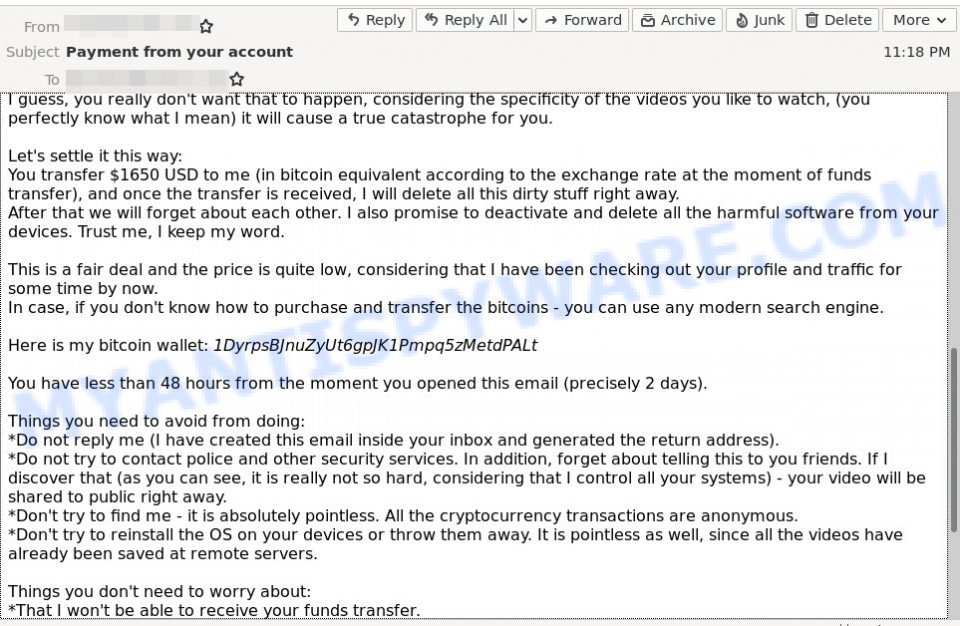 bitcoin scam format for yahoo