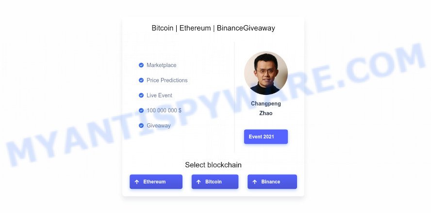 Binance Giveaway Scam