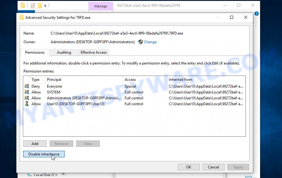 remove igvm virus 3