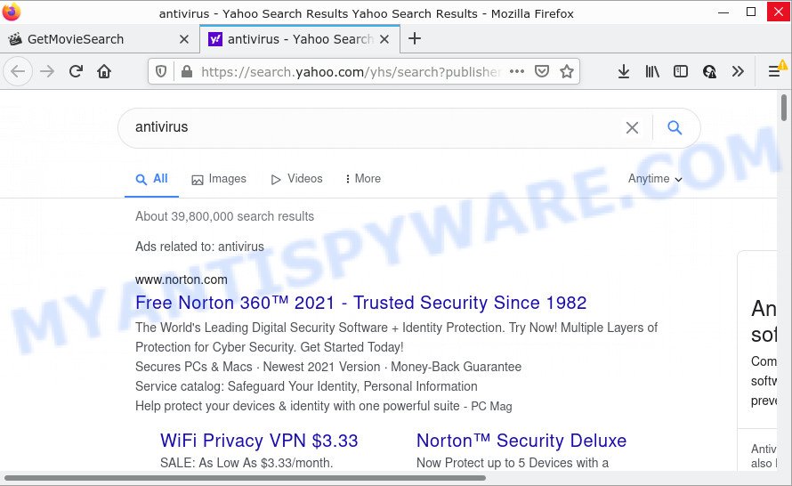 GetMovieSearch redirects