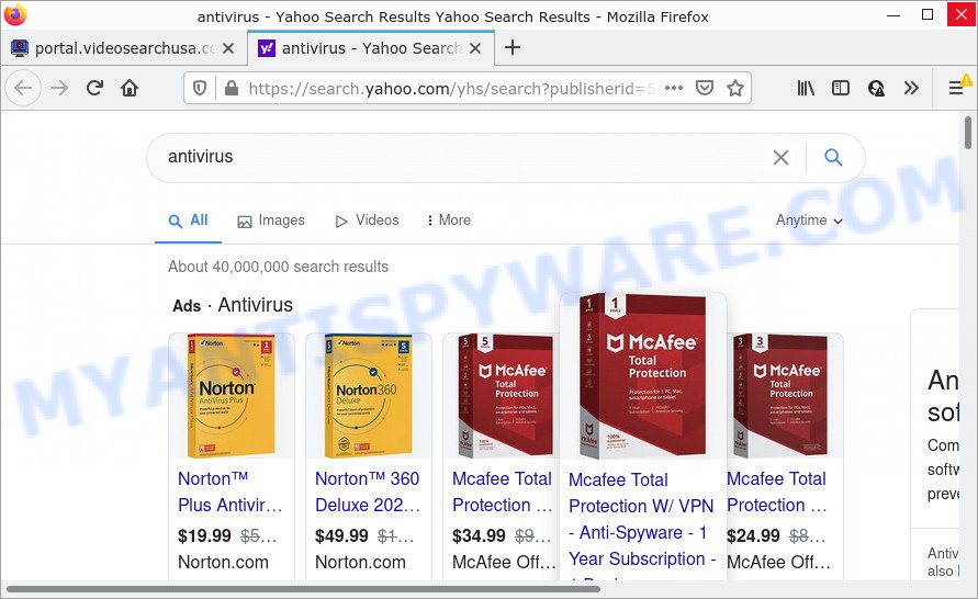 VideoSearchUSA ads
