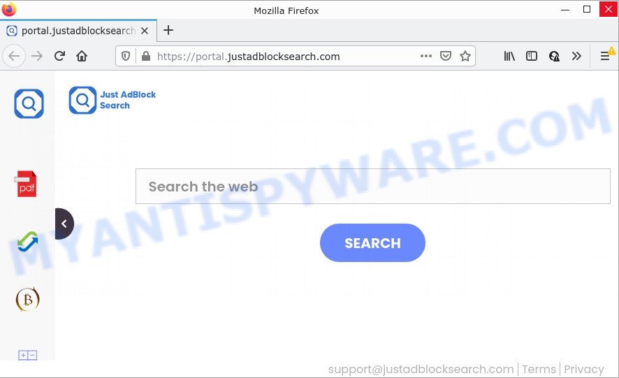 JustAdblockSearch
