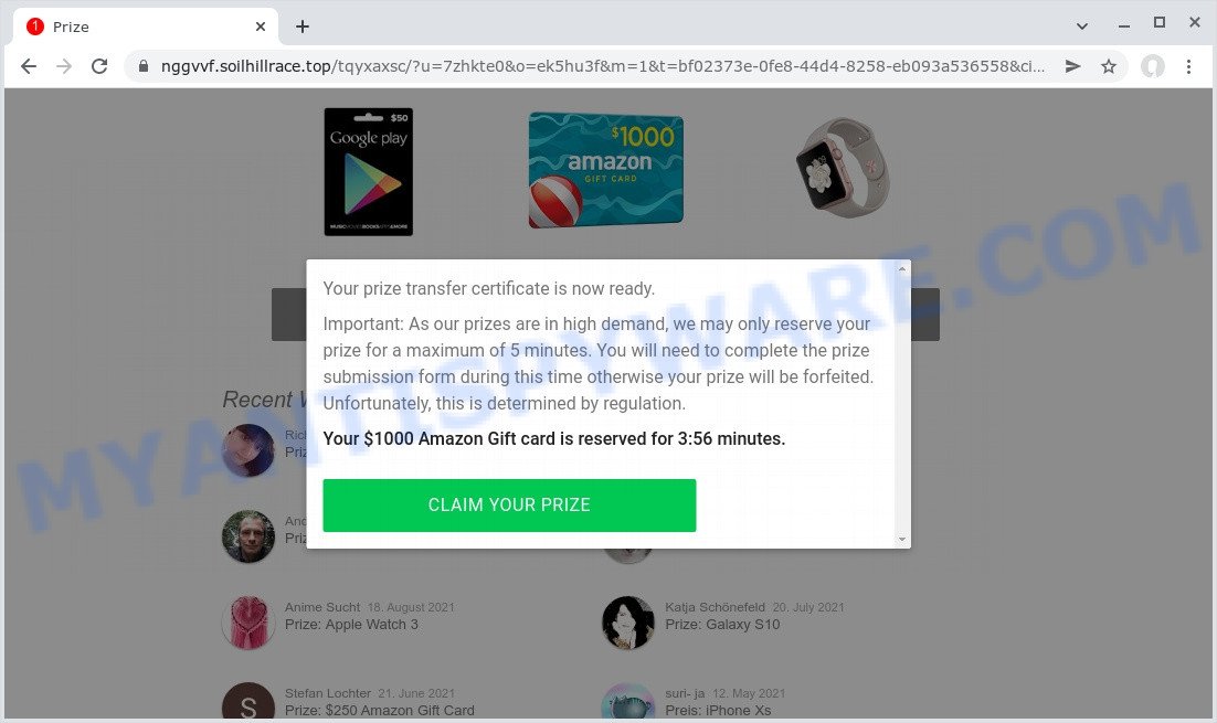 Chrome search contest 2022 scam