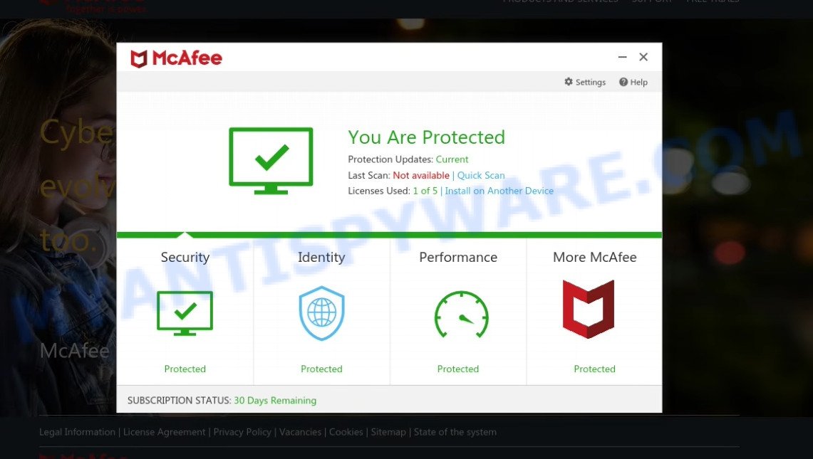 Allowpcprotect.com scam