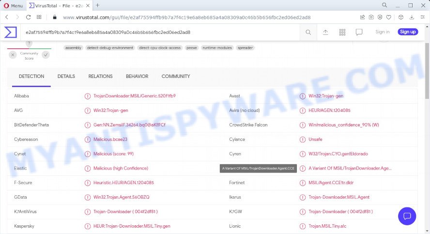 Remove Trojan:MSIL/Icarus.AI!MTB Trojan [Virus Removal]