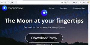 Moon Browser adware