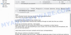I am a Russian hacker who has access