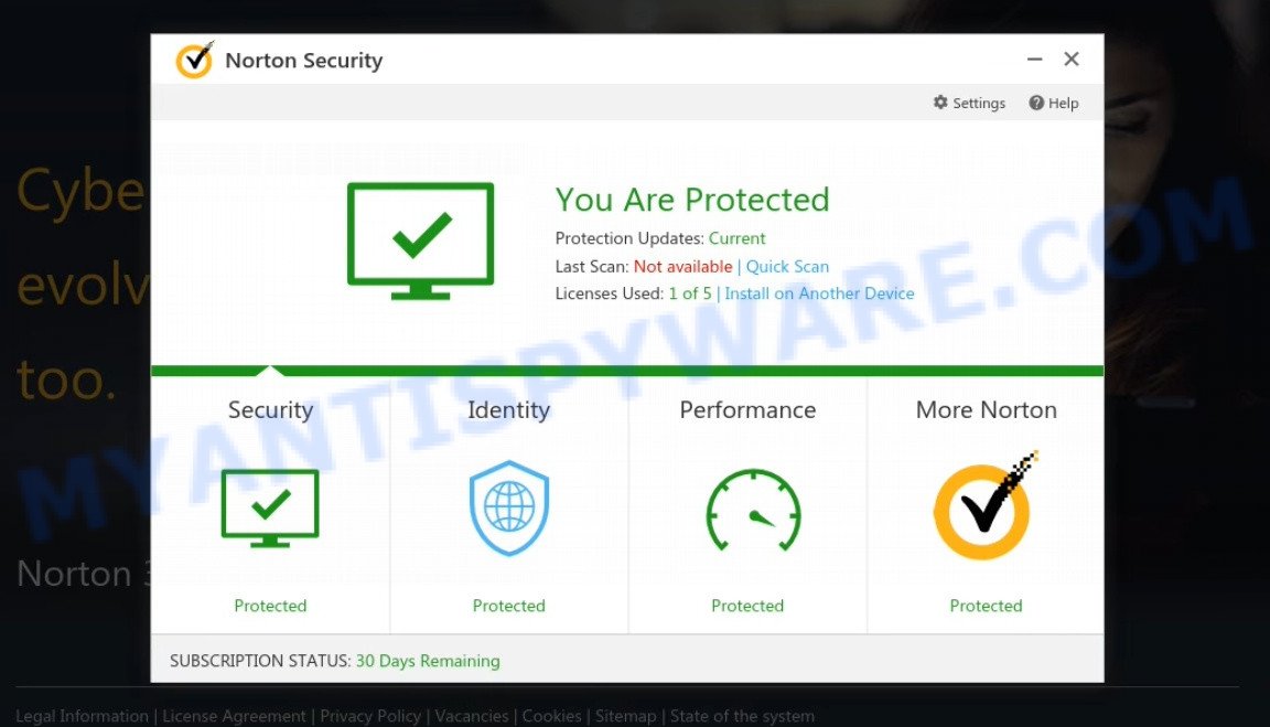 Scan-pro-guard.com fake Norton security