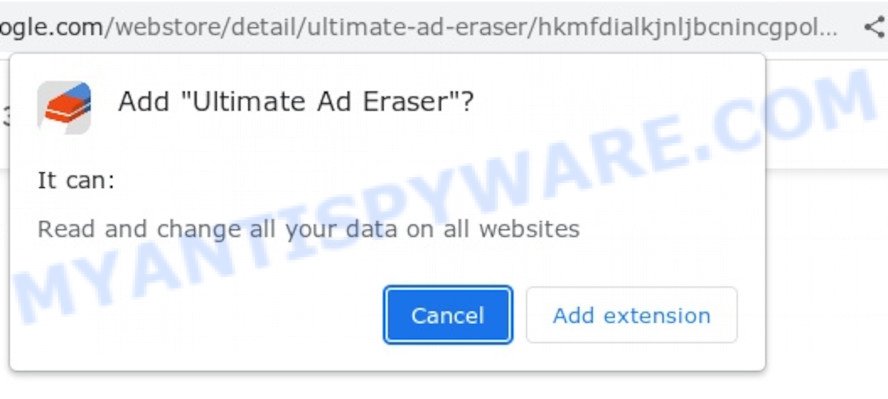 Ultimate Ad Eraser extension