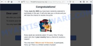 Findallmoneysurvey.top scam
