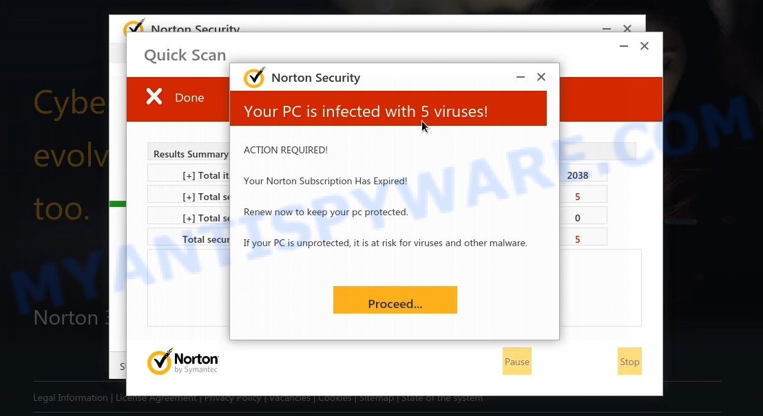 Norton Your MacBook Is Infected With 5 Viruses