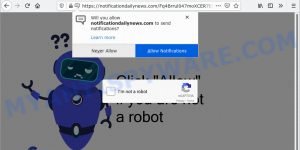 Notificationdailynews.com scam