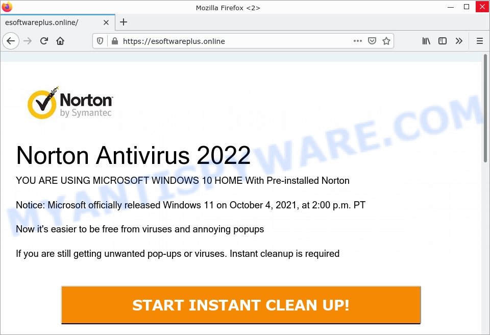YOU ARE USING WINDOWS With Pre-installed Norton SCAM
