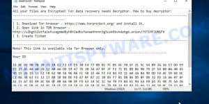 U2k virus ransomnote