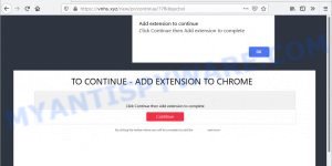 Vnhs.xyz install scam