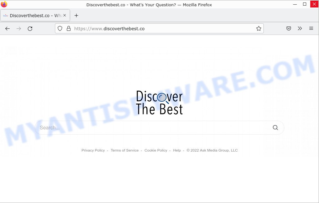 Discoverthebest.co hijacker