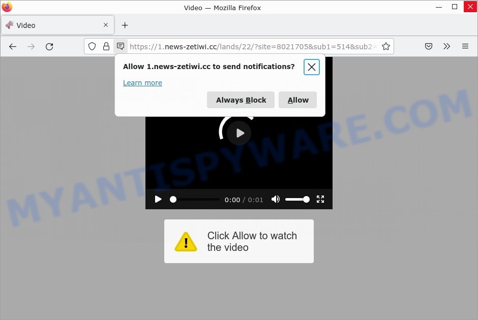 News-zetiwi.cc Video Scam