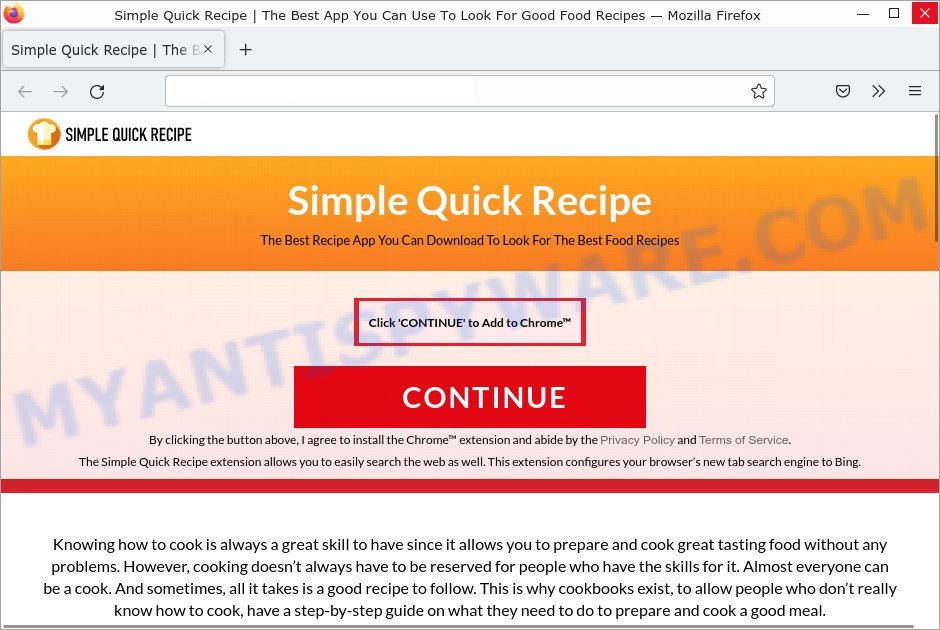 Simple Quick Recipe