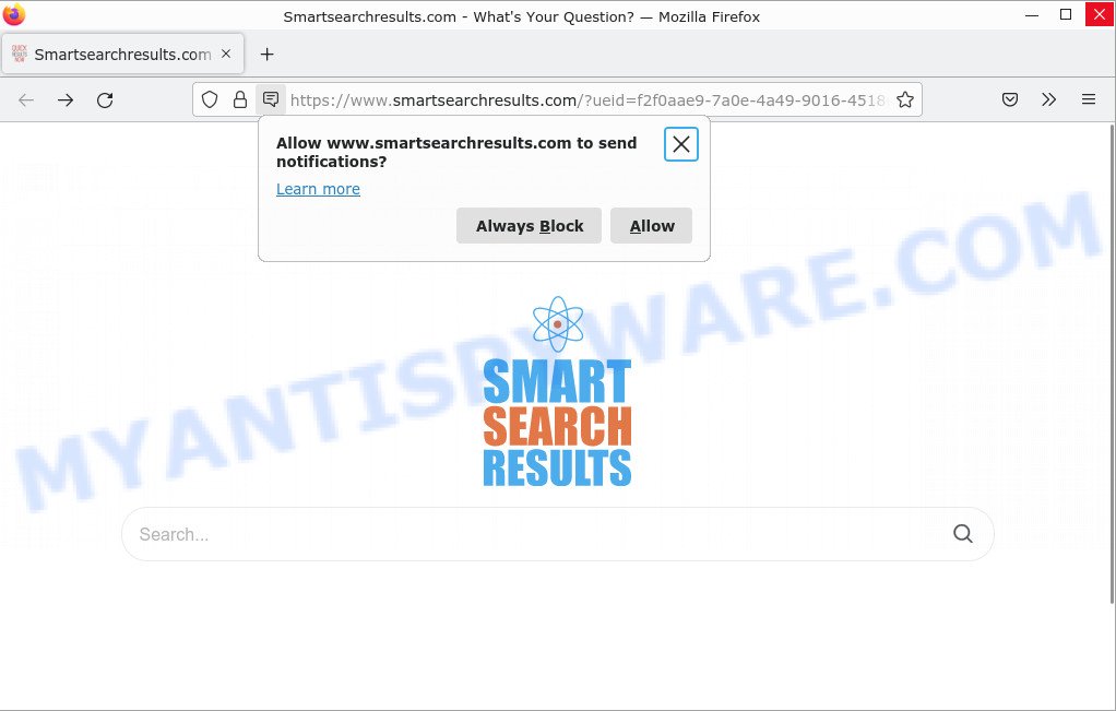 Smartsearchresults.com hijacker