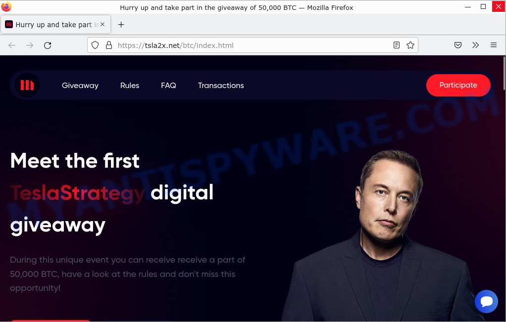 TeslaStrategy Giveaway Scam